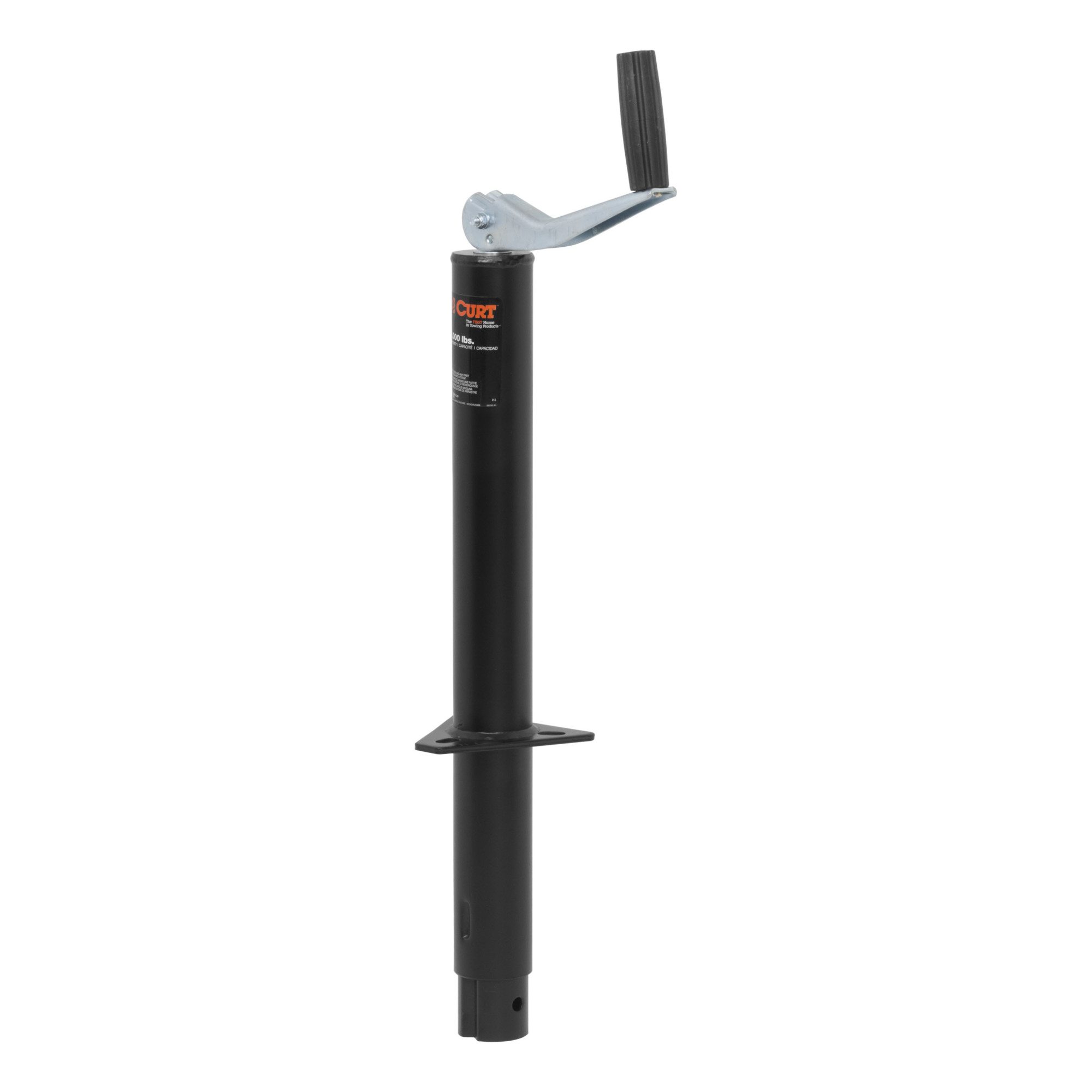 Curt Manufacturing, A-Frame Jack w Top Handle 2000 lbs, 15in. Travel, Model# 28202